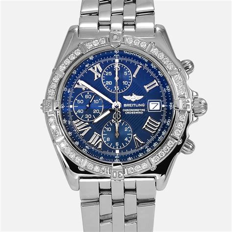 breitling crosswind blau|breitling crosswind diamond bezel.